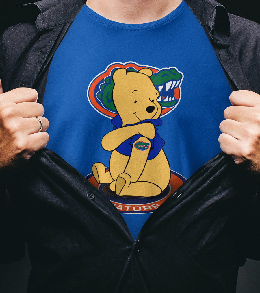 Florida Gators Winnie The Pooh Embrace T-Shirt