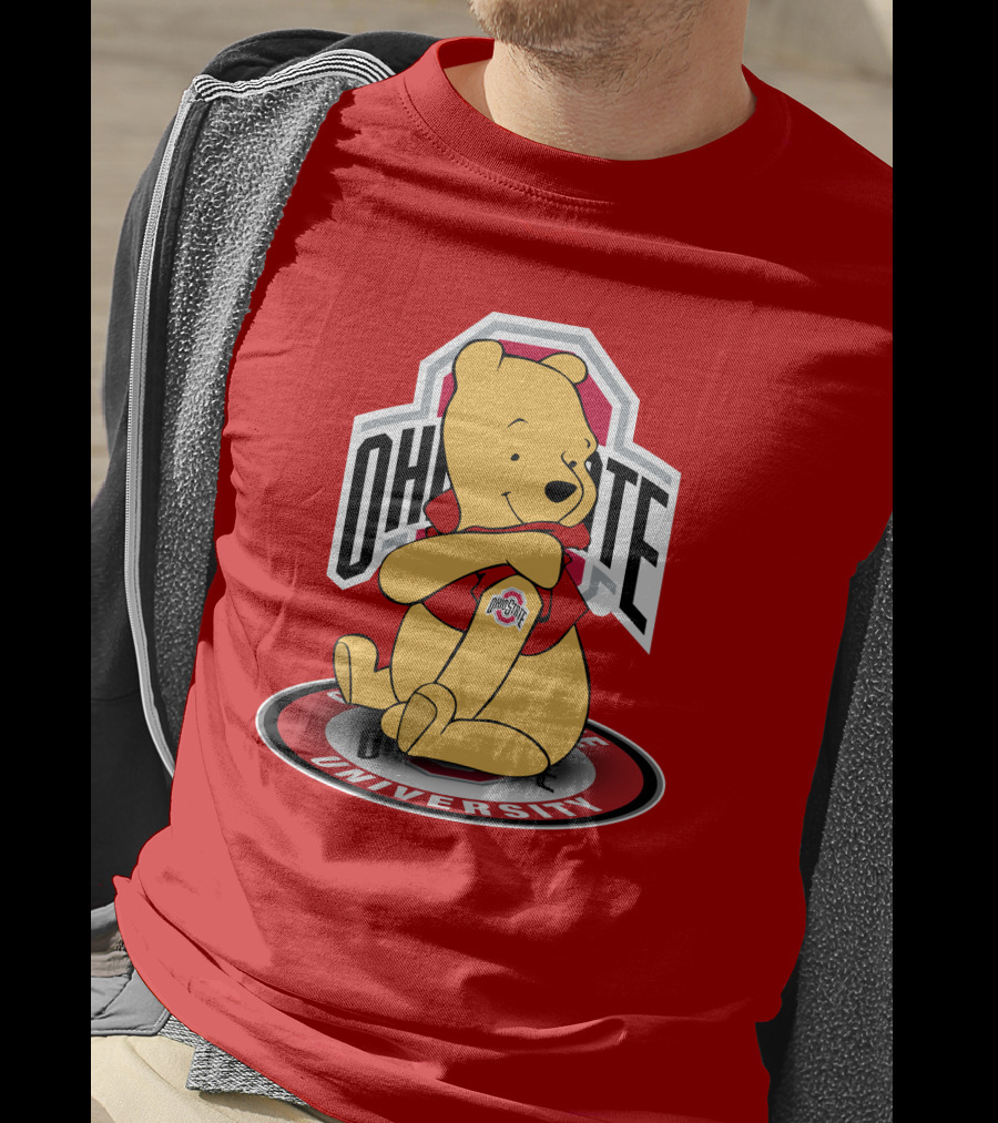 Ohio State Buckeyes Winnie The Pooh University T-Shirt