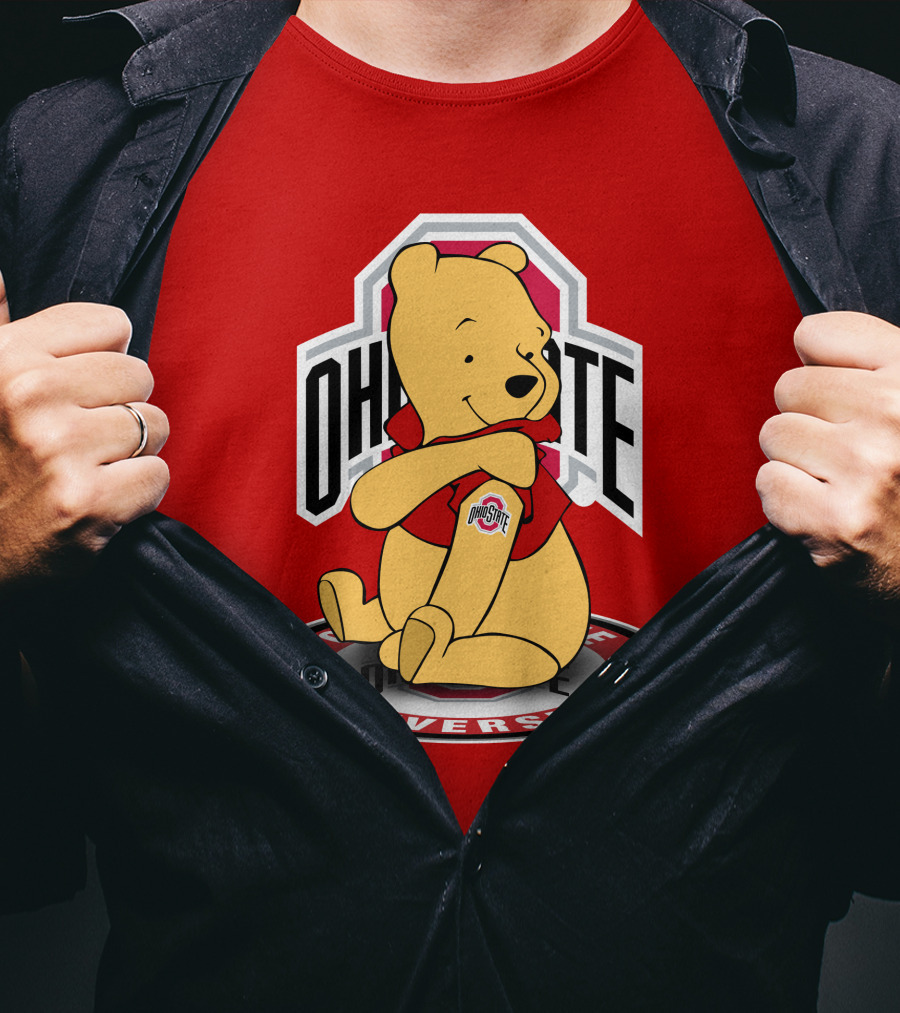 Ohio State Buckeyes Winnie The Pooh University T-Shirt