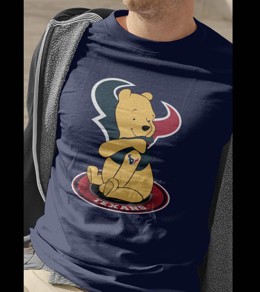 Houston Texans Winnie The Pooh Texans T-Shirt