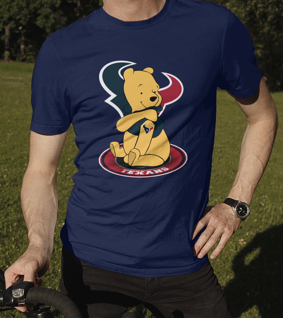 Houston Texans Winnie The Pooh Texans T-Shirt
