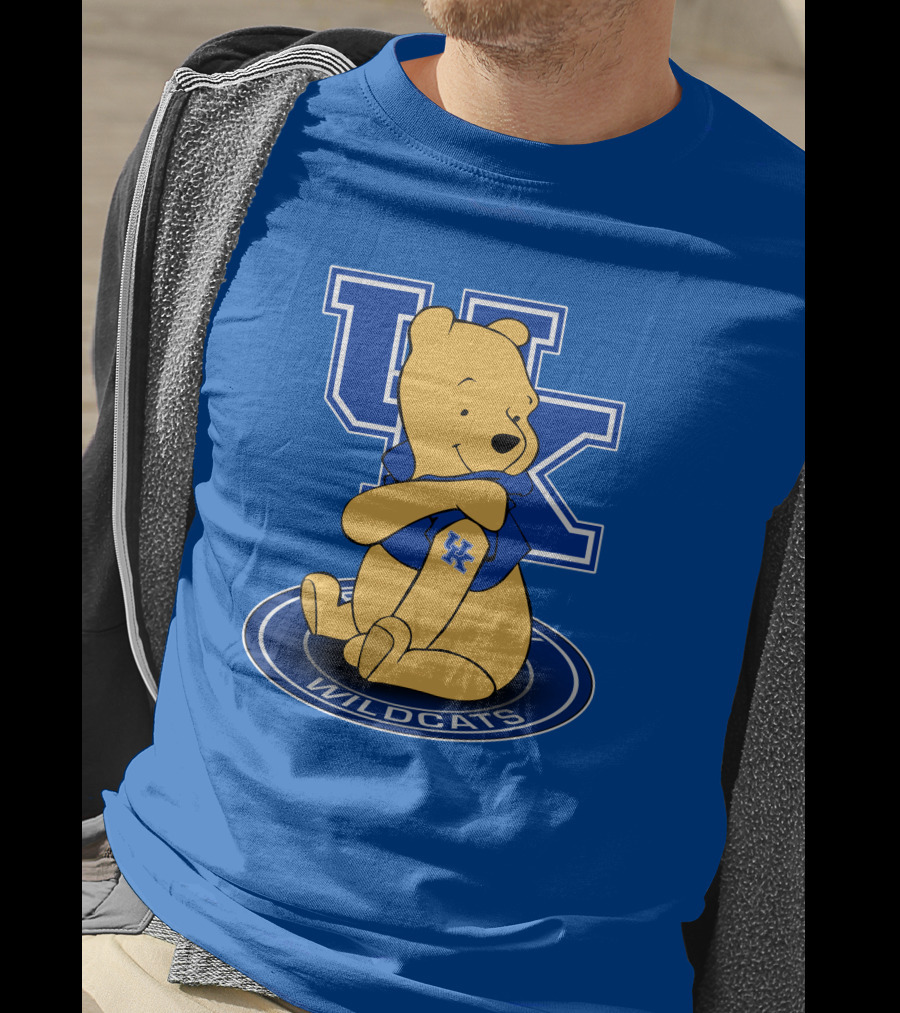 Winnie The Pooh Kentucky Wildcats UK T-Shirt