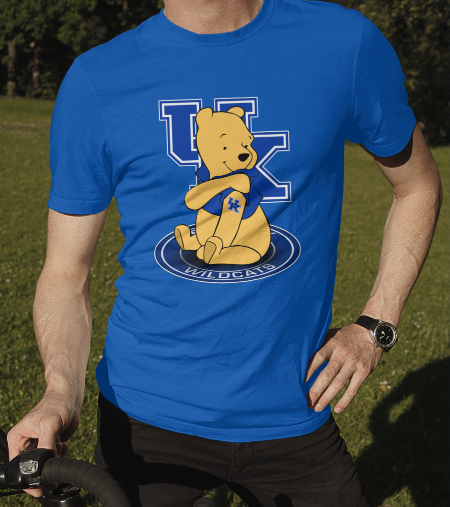 Winnie The Pooh Kentucky Wildcats UK T-Shirt