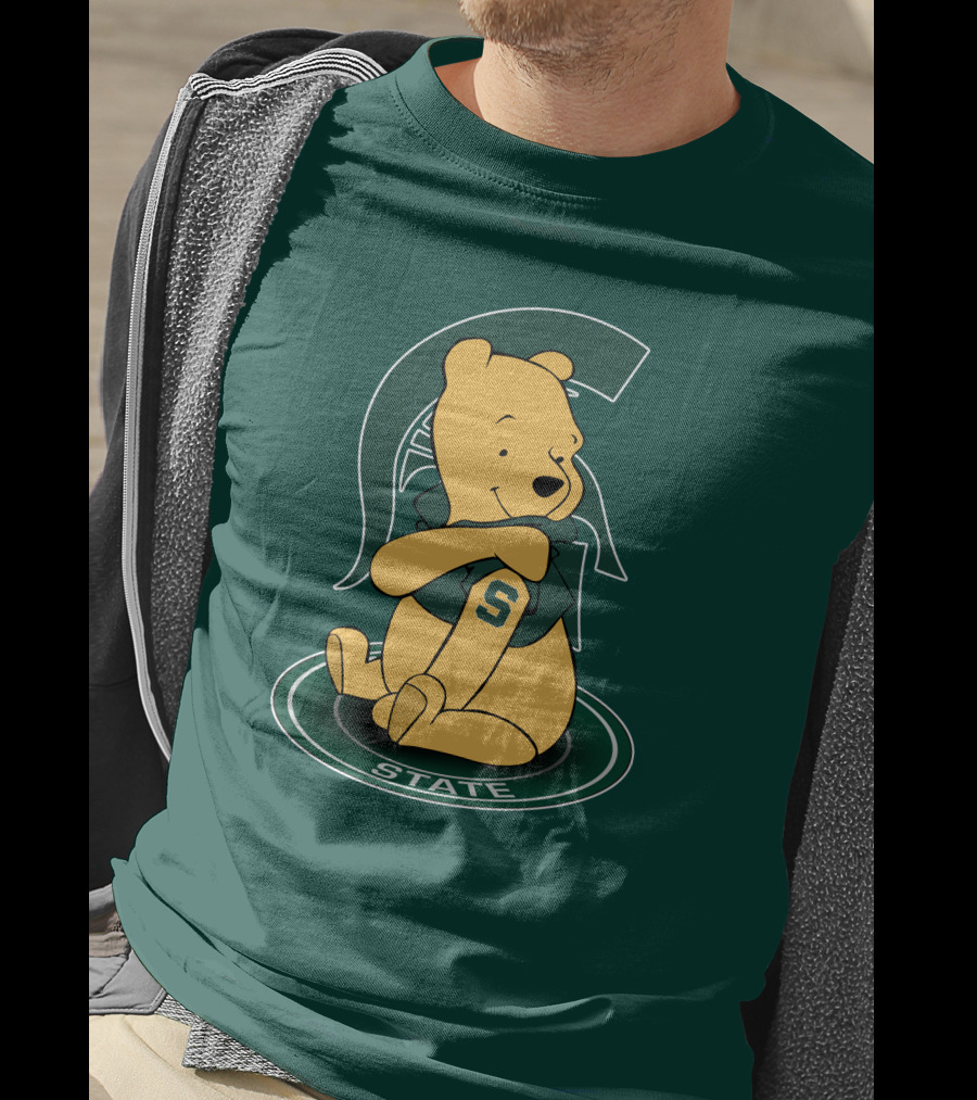 Michigan State Spartans Winnie The Pooh State T-Shirt
