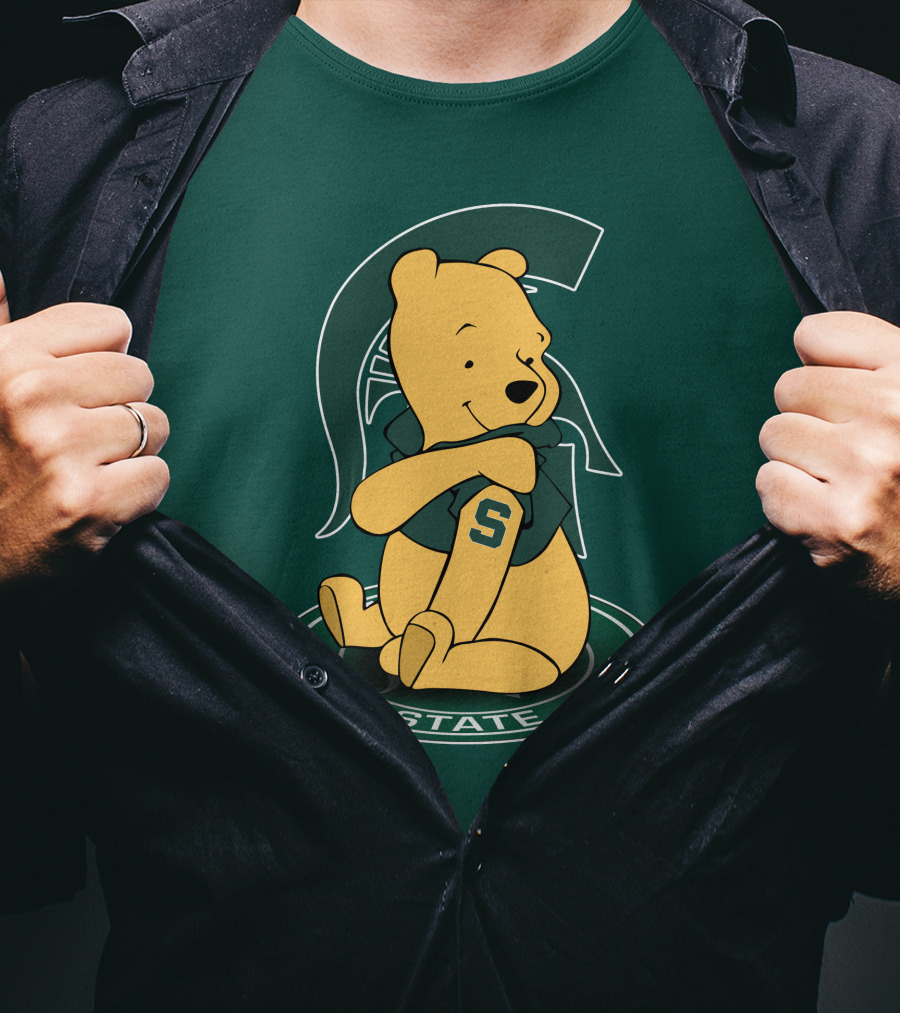 Michigan State Spartans Winnie The Pooh State T-Shirt