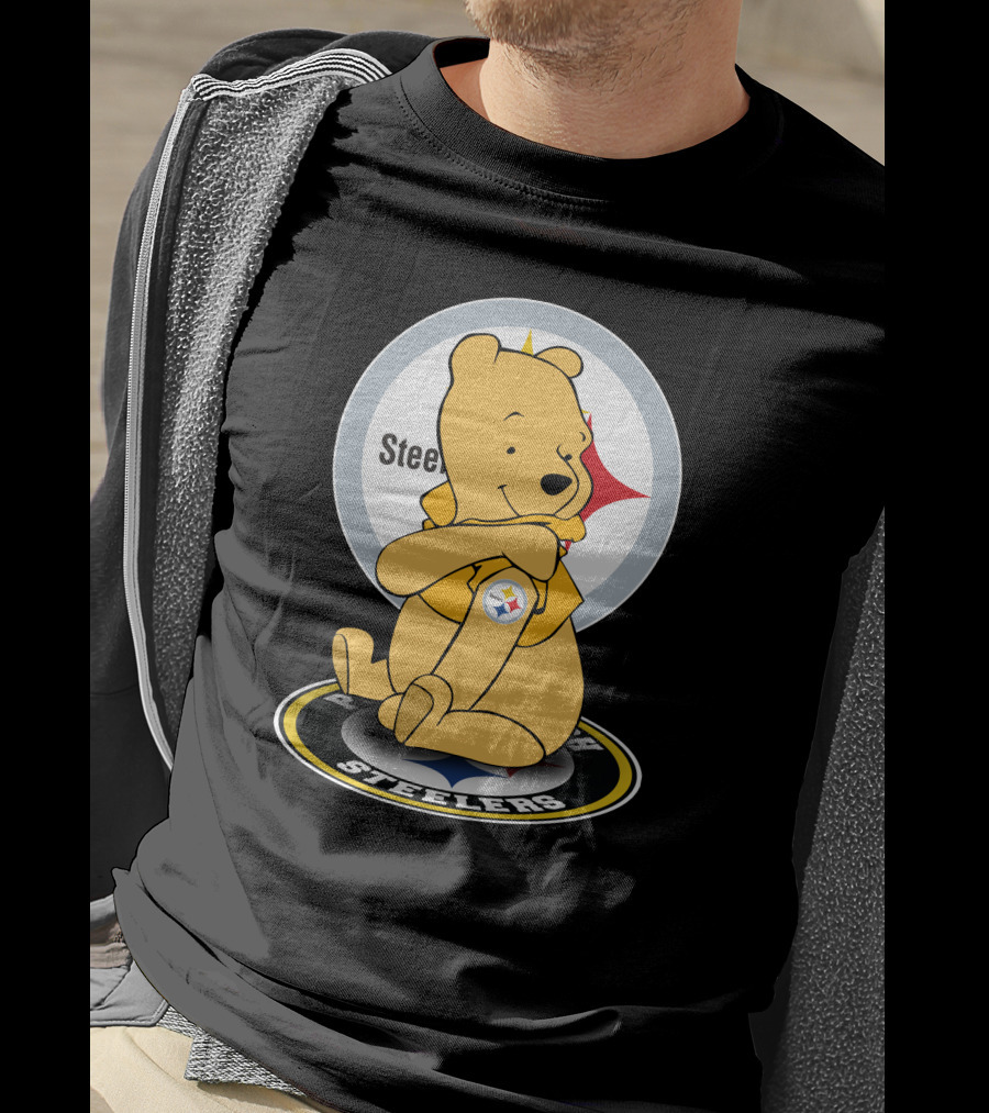 Pittsburgh Steelers Winnie The Pooh T-Shirt