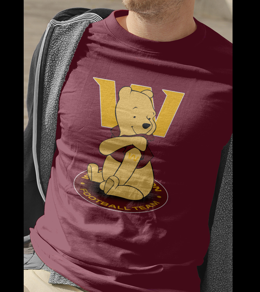 Washington Football Team W Winnie The Pooh T-Shirt