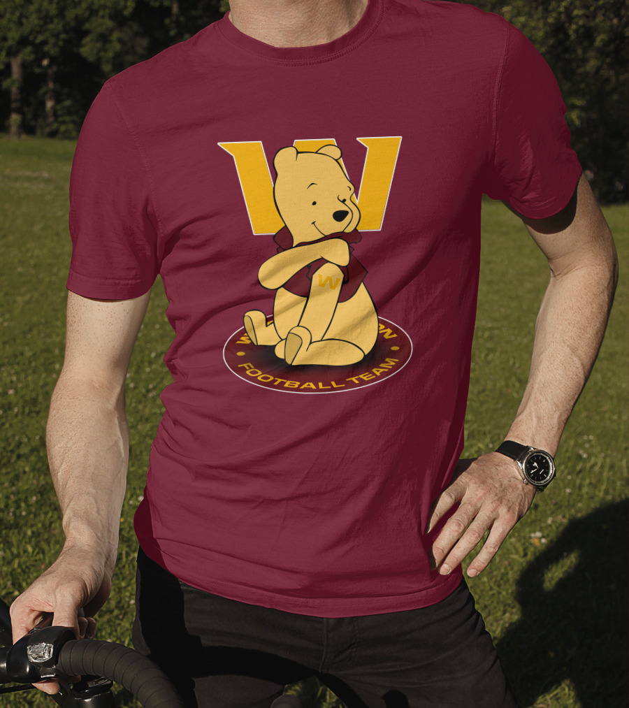 Washington Football Team W Winnie The Pooh T-Shirt