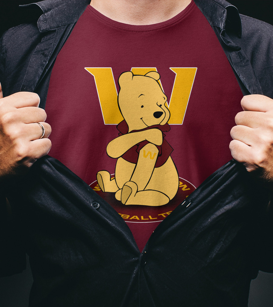 Washington Football Team W Winnie The Pooh T-Shirt