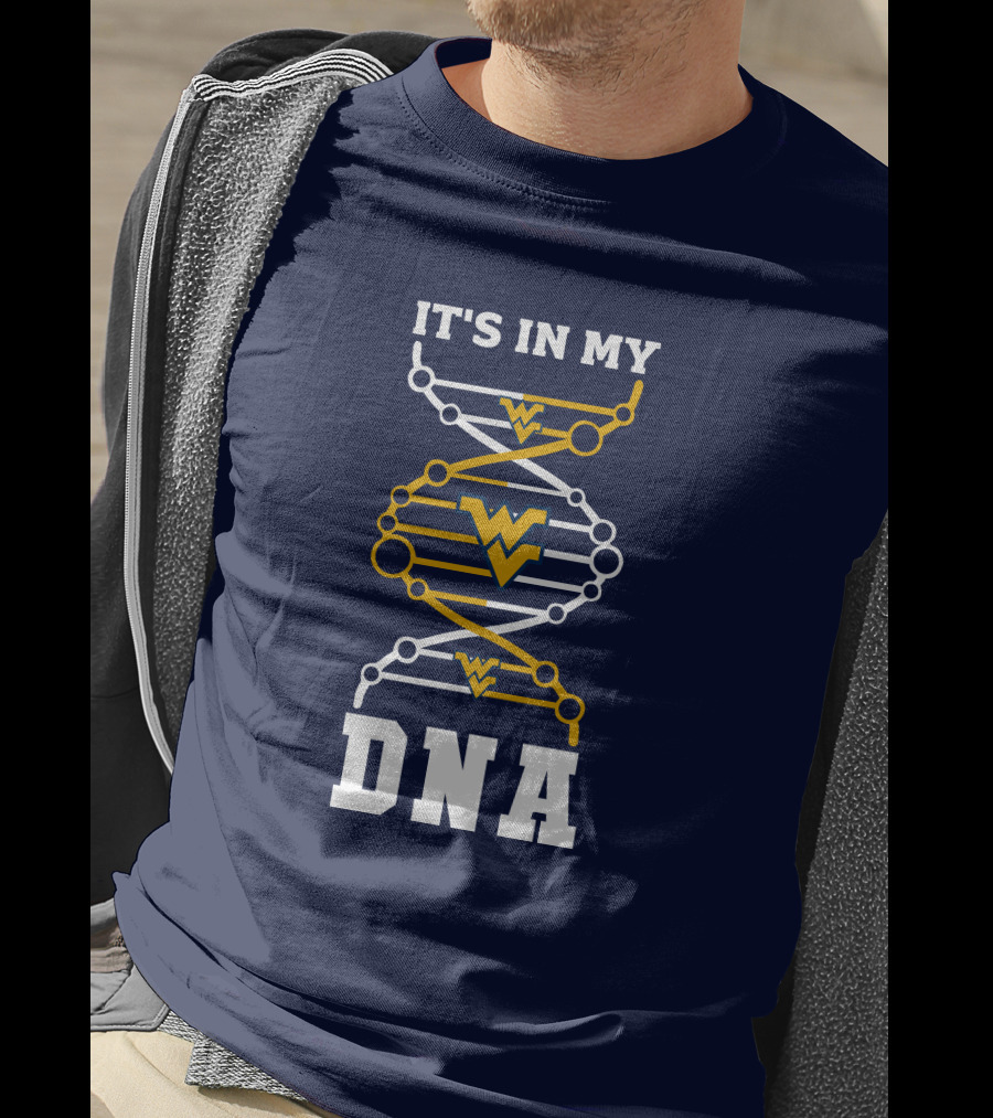 West Virginia Mountaineers It's In My DNA WVU T-Shirt