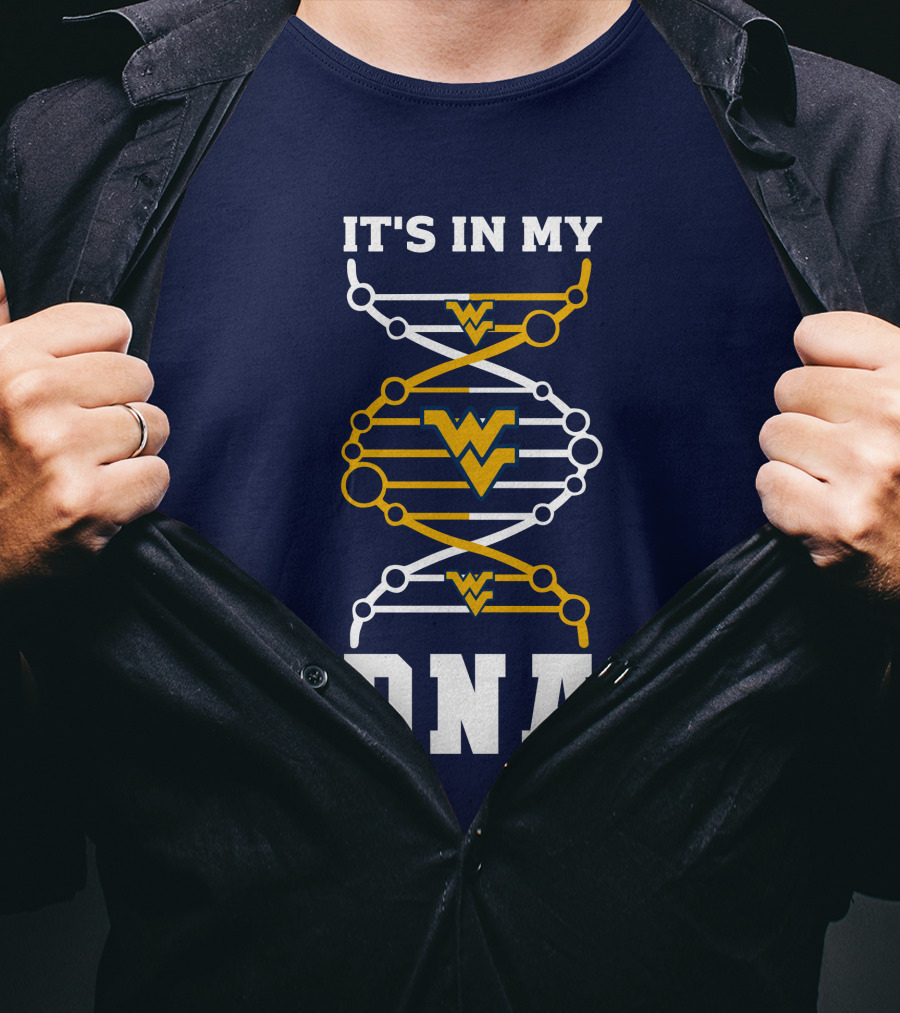 West Virginia Mountaineers It's In My DNA WVU T-Shirt