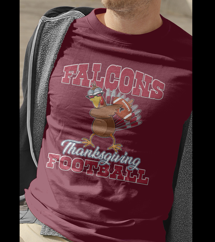 Falcons Thanksgiving Football T-Shirt