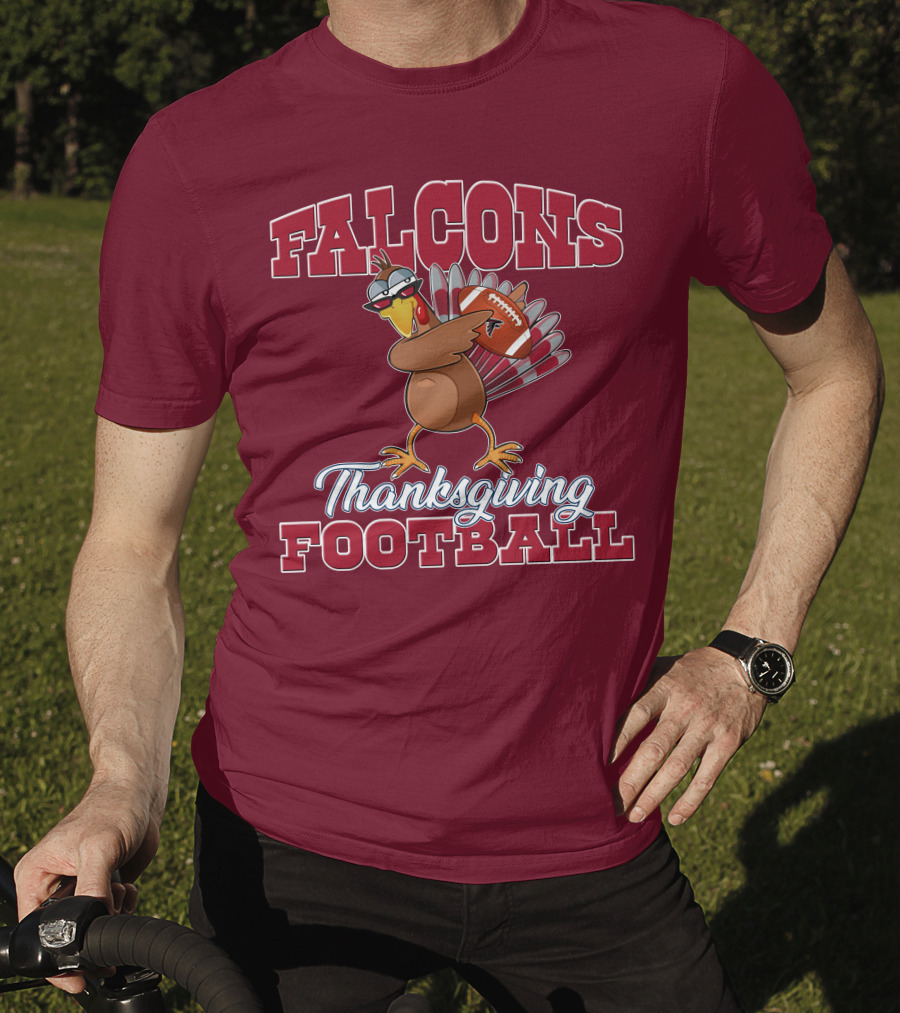 Falcons Thanksgiving Football T-Shirt