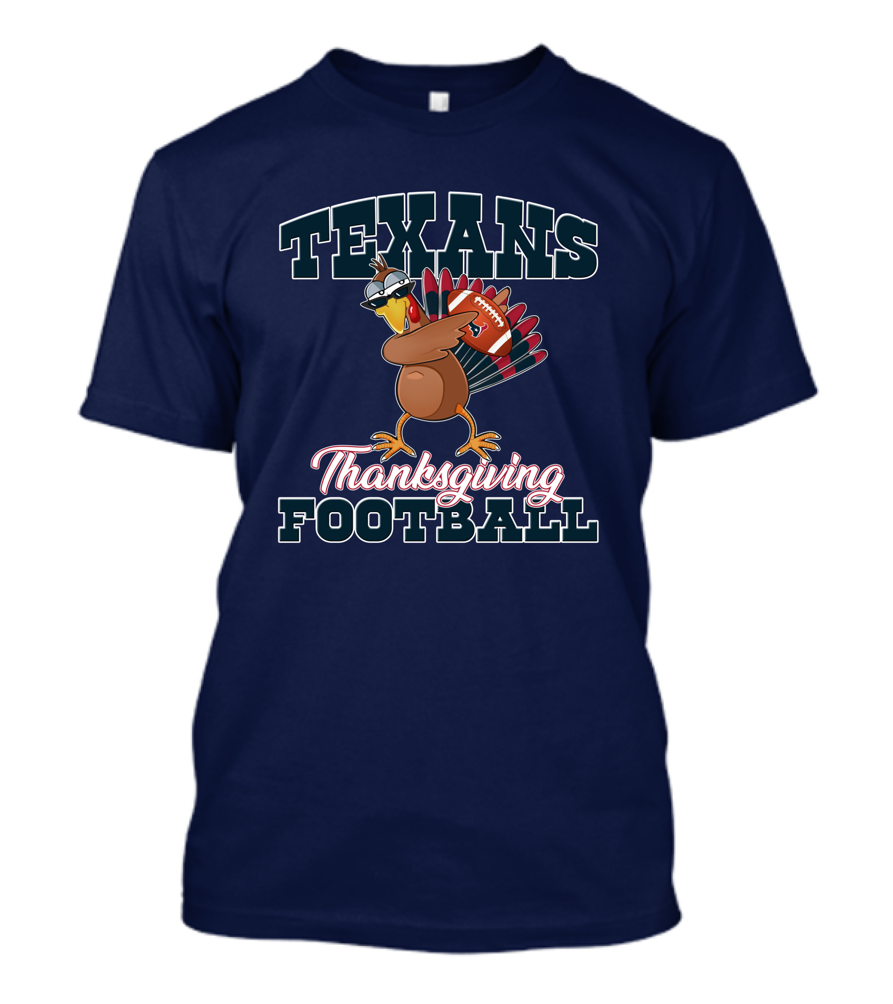 Texans Thanksgiving Football T-Shirt
