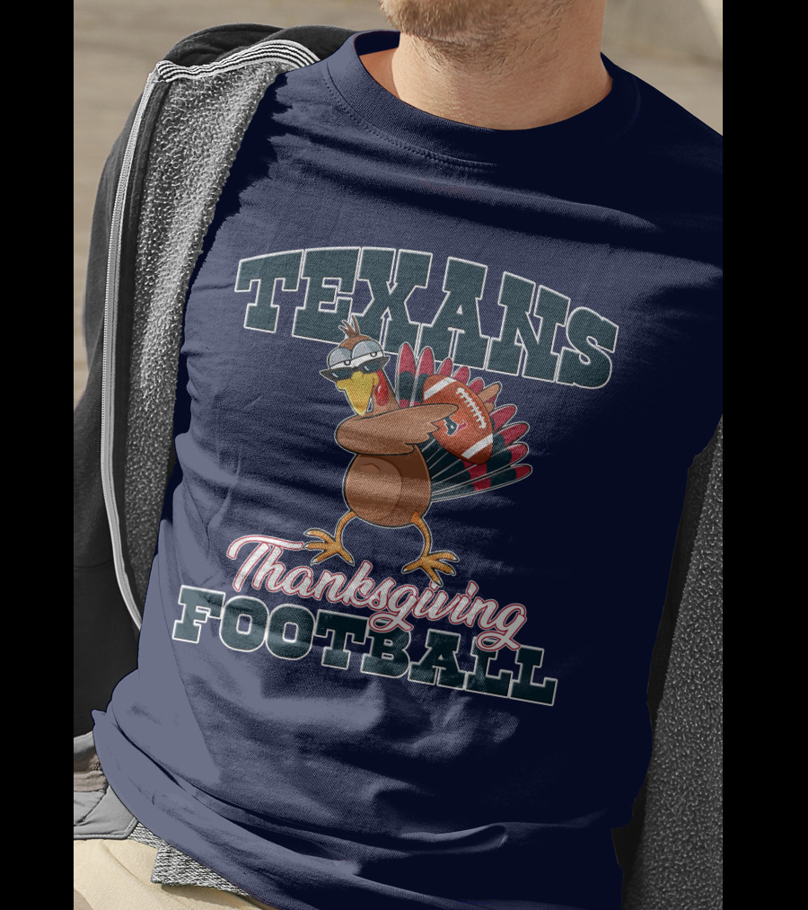Texans Thanksgiving Football T-Shirt