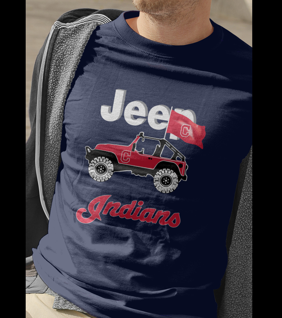 Jeep Indians C Flag T-Shirt