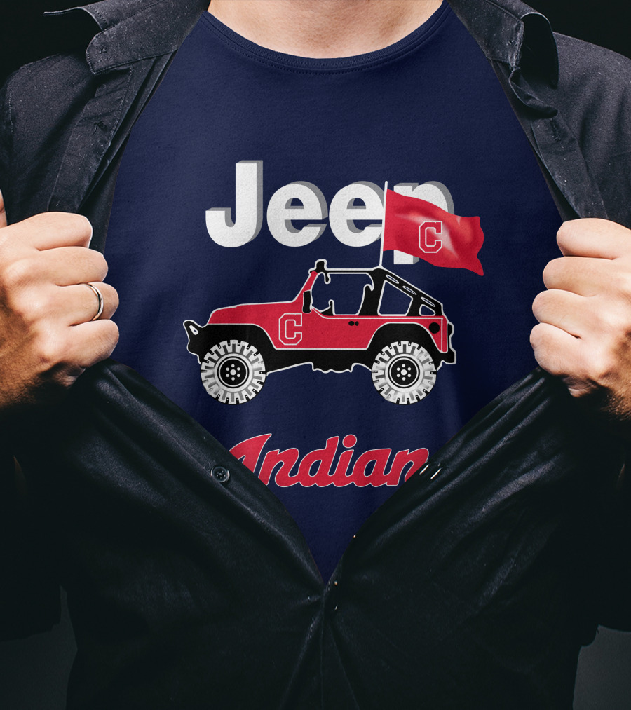 Jeep Indians C Flag T-Shirt