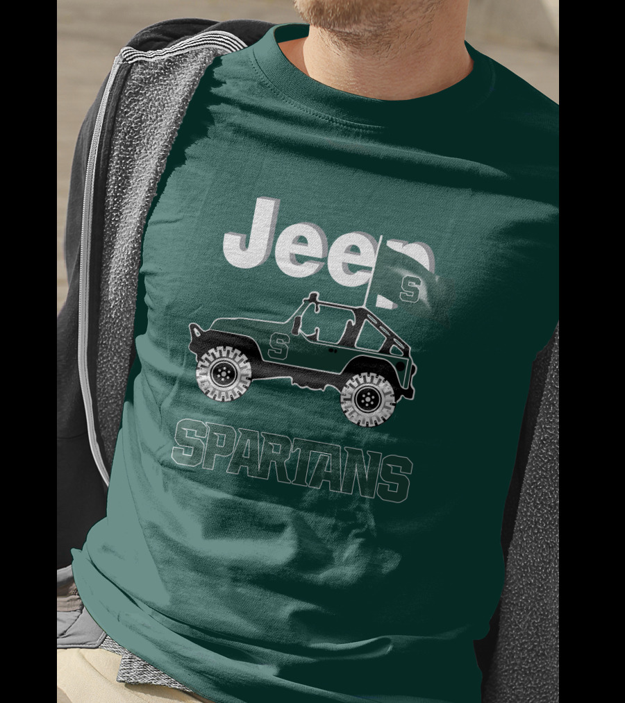 Jeep Spartans Michigan State Spartans Are Coming T-Shirt