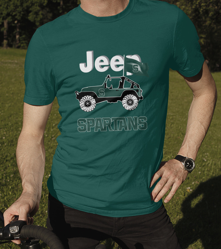 Jeep Spartans Michigan State Spartans Are Coming T-Shirt