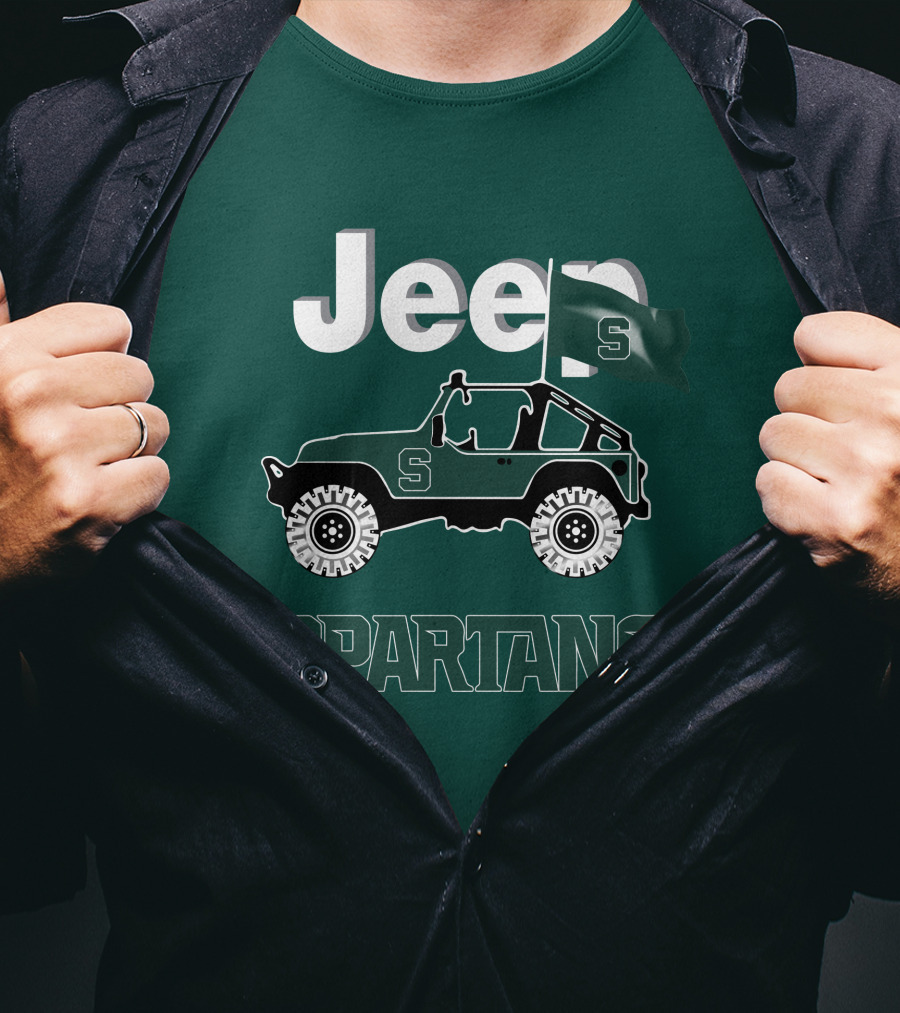 Jeep Spartans Michigan State Spartans Are Coming T-Shirt