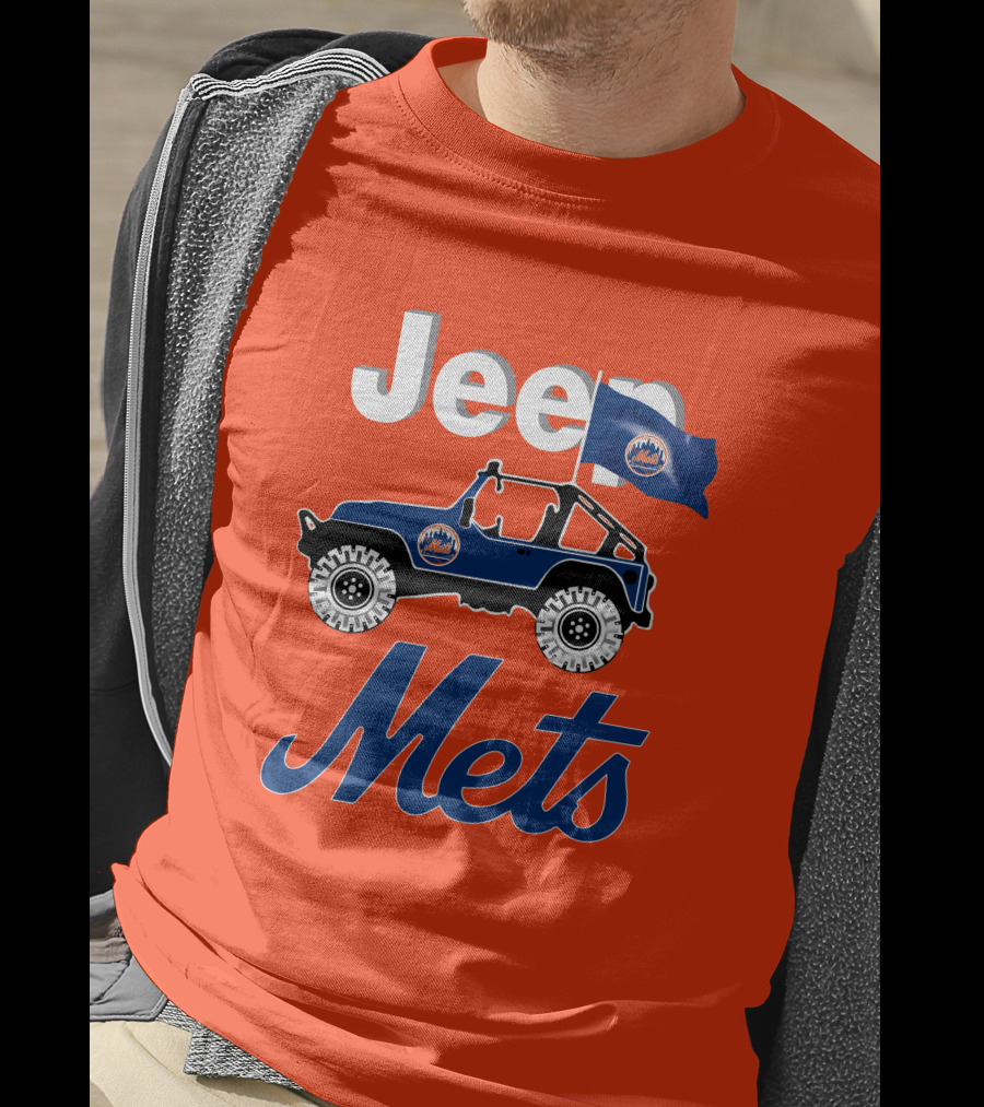 Jeep New York Mets Are Coming T-Shirt