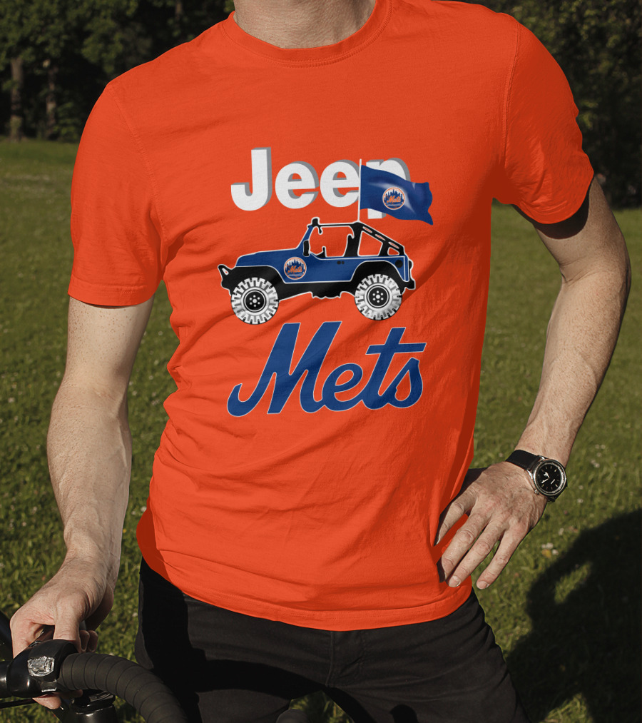 Jeep New York Mets Are Coming T-Shirt