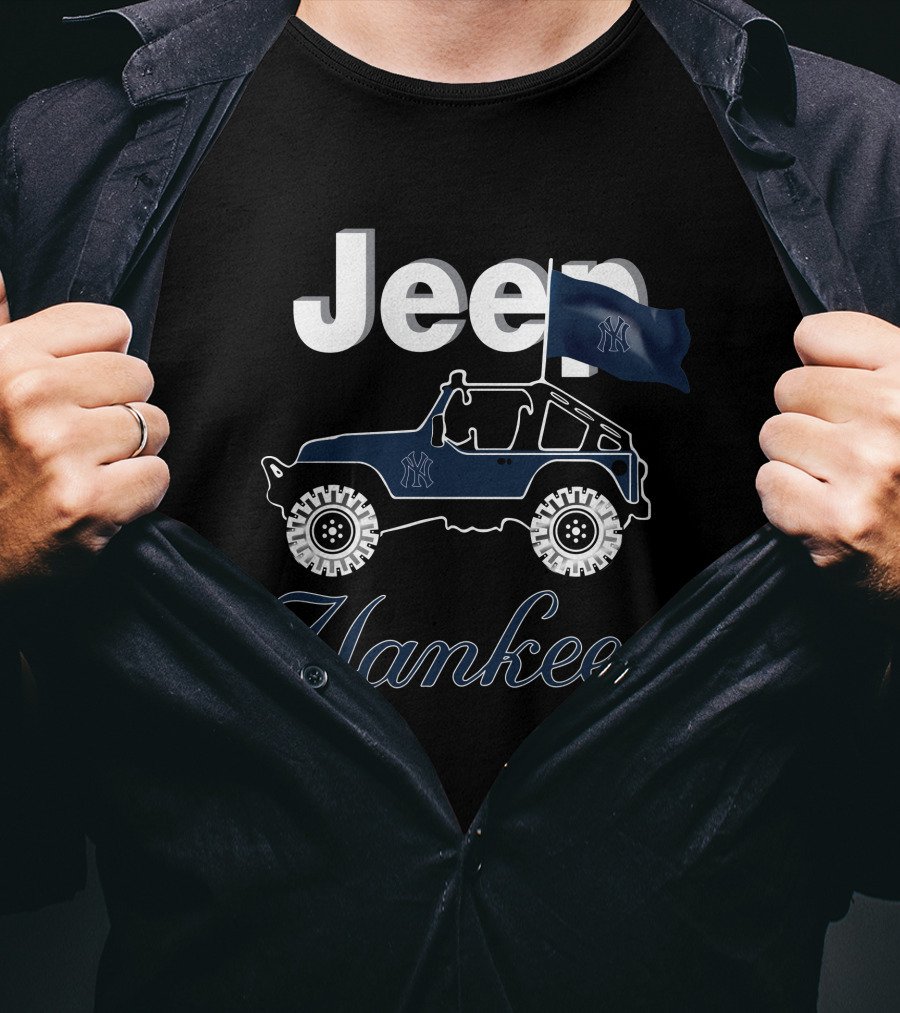 Jeep Yankees New York Yankees Are Coming T-Shirt