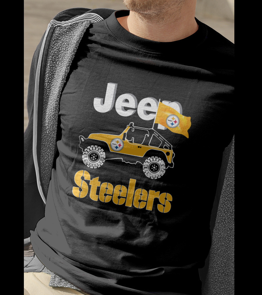 Pittsburgh Steelers Jeep Off-Road Adventure T-Shirt