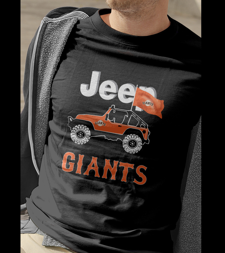San Francisco Giants Jeep Giants Edition Limited Release T-Shirt