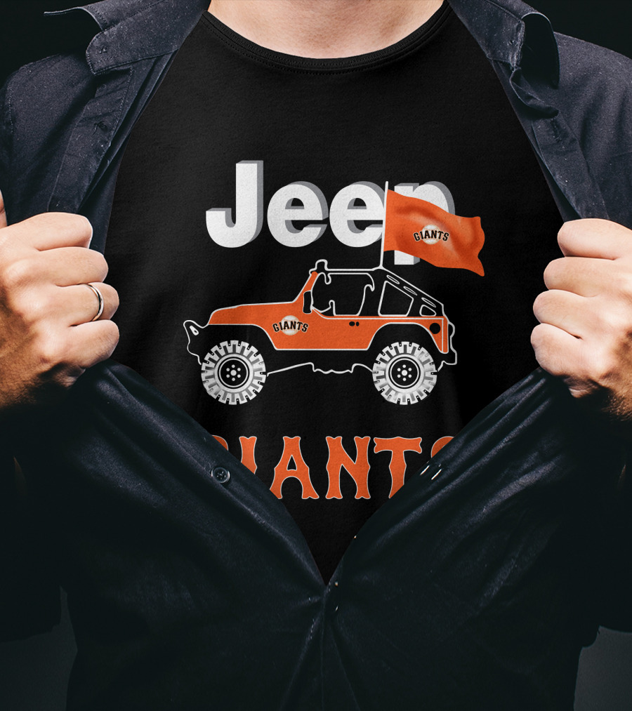 San Francisco Giants Jeep Giants Edition Limited Release T-Shirt