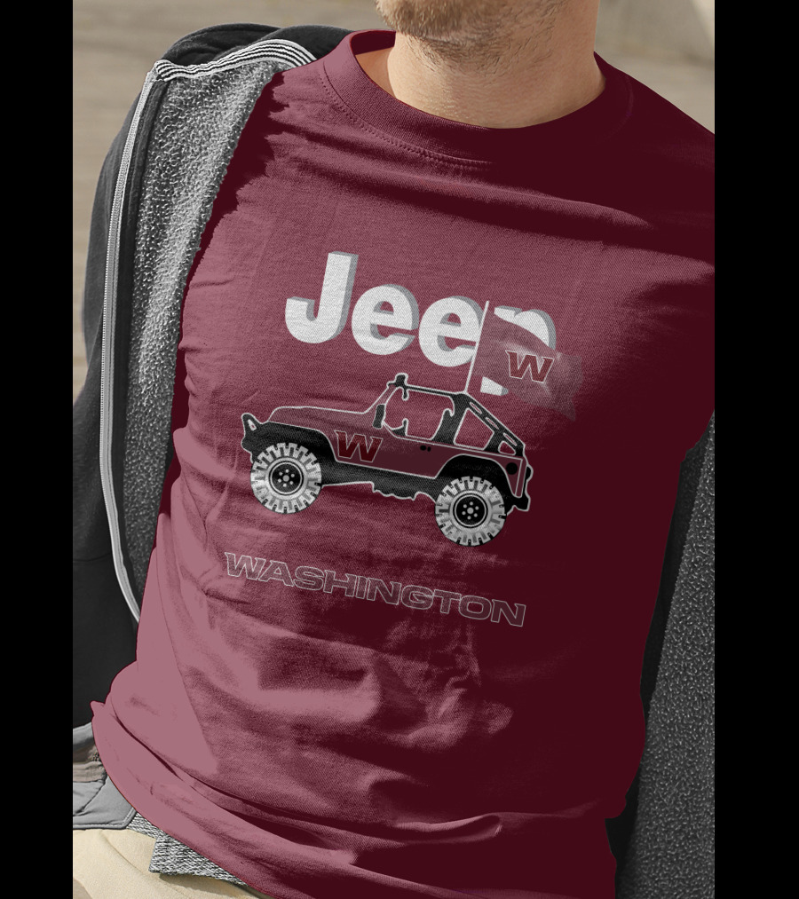 Washington Football Team Jeep Enthusiast T-Shirt