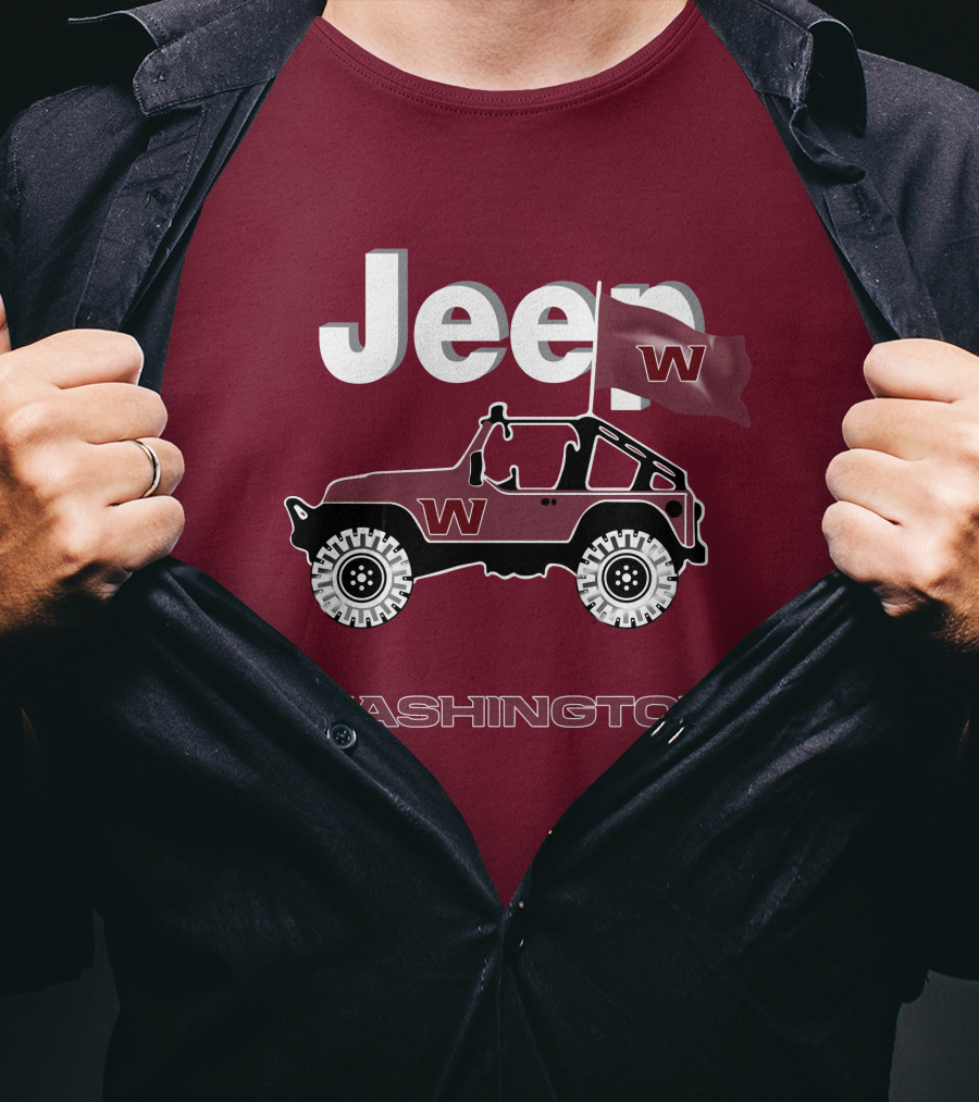 Washington Football Team Jeep Enthusiast T-Shirt