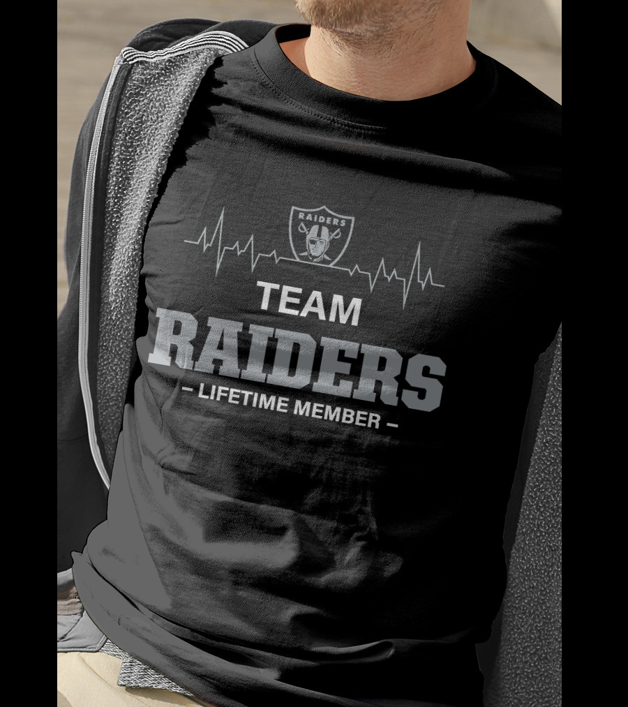 Team Raiders Lifetime Member T-Shirt