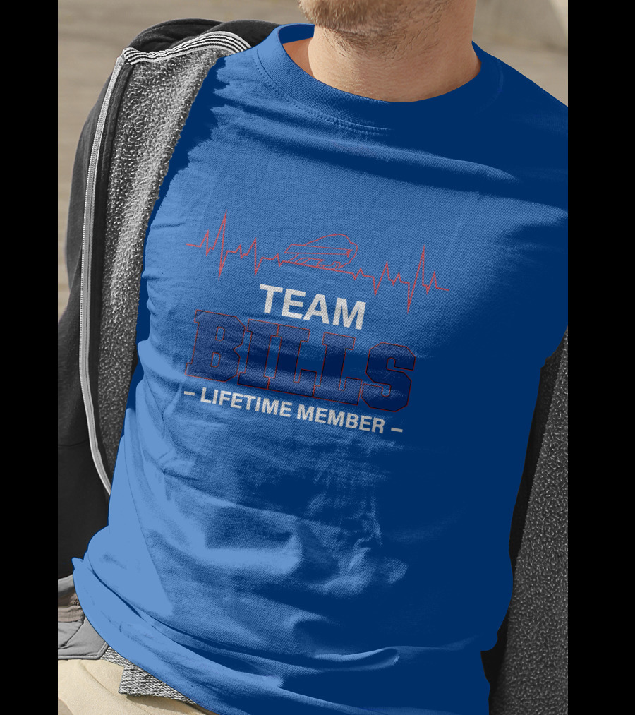 Team Bills Lifetime Member T-Shirt