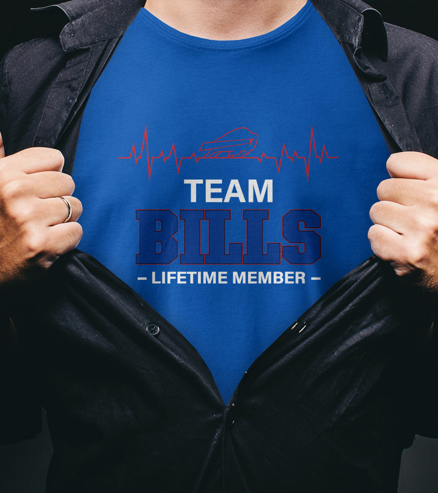 Team Bills Lifetime Member T-Shirt