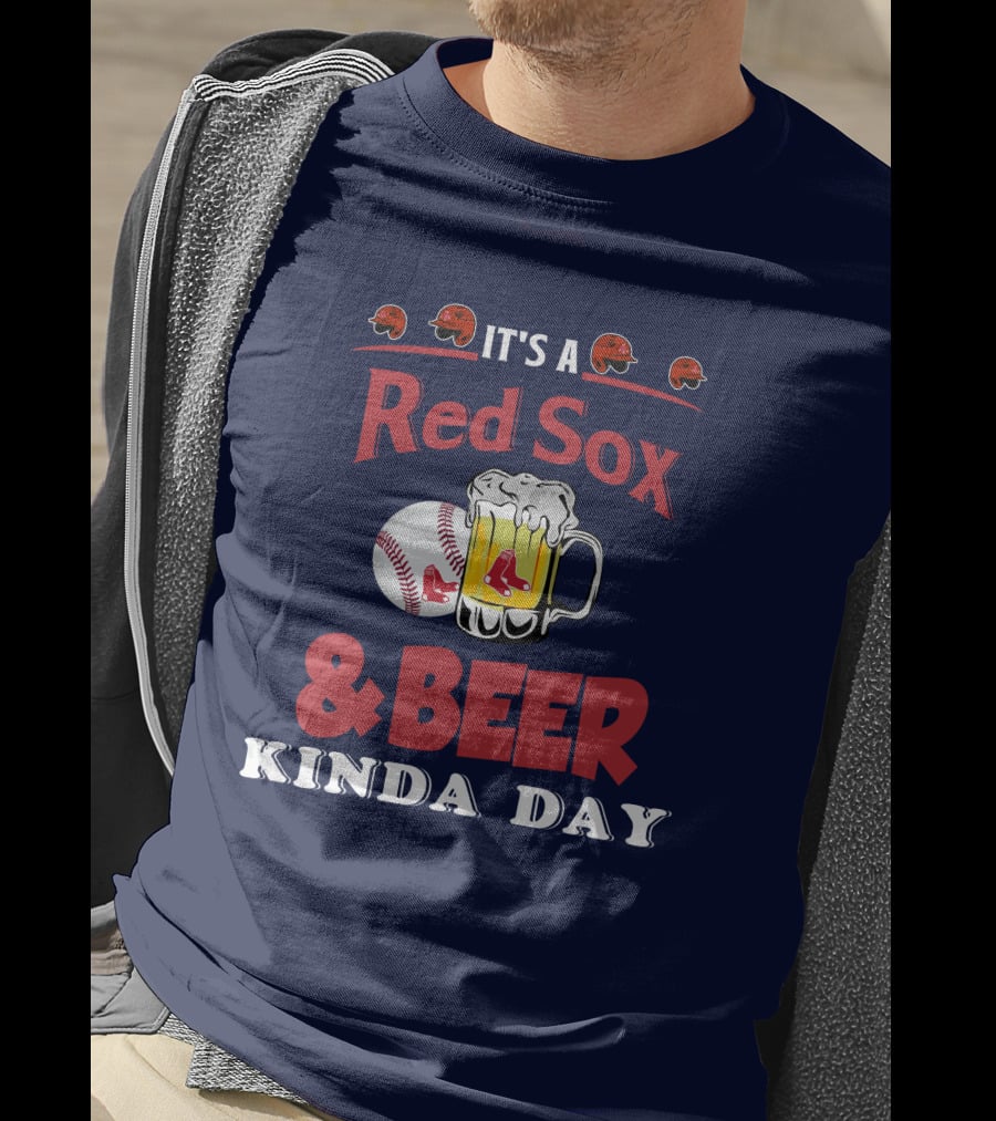 Boston Red Sox Beer Baseball Day T-Shirt