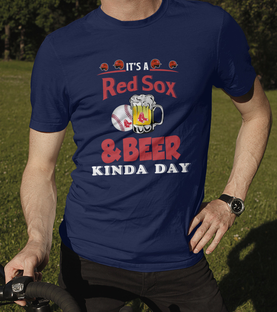 Boston Red Sox Beer Baseball Day T-Shirt