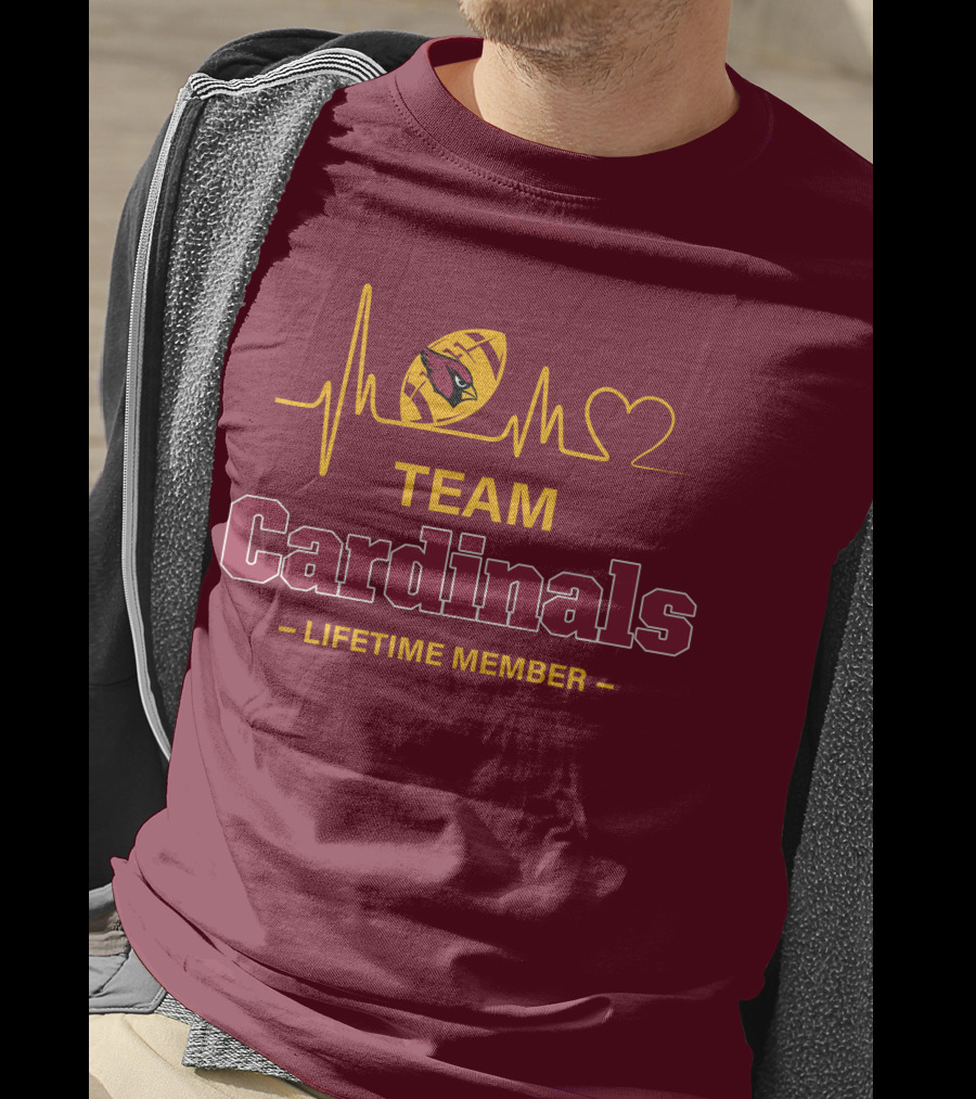 Team Cardinals Lifetime Member T-Shirt