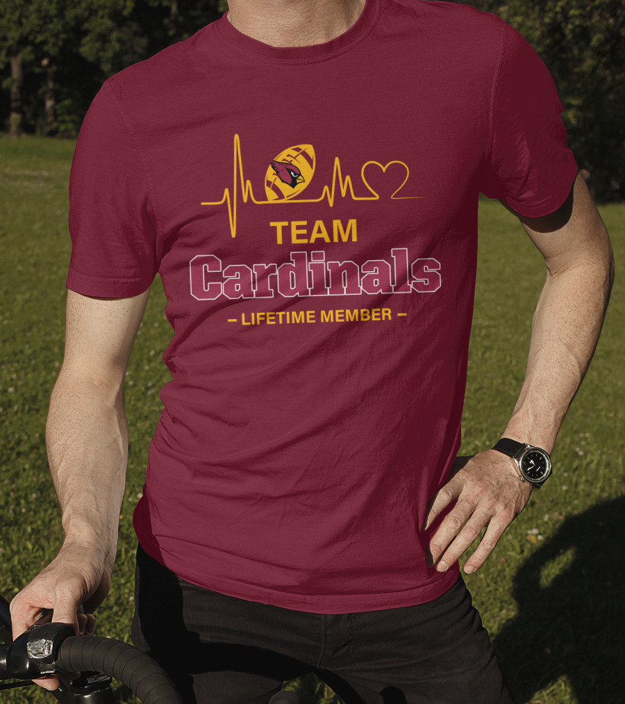 Team Cardinals Lifetime Member T-Shirt