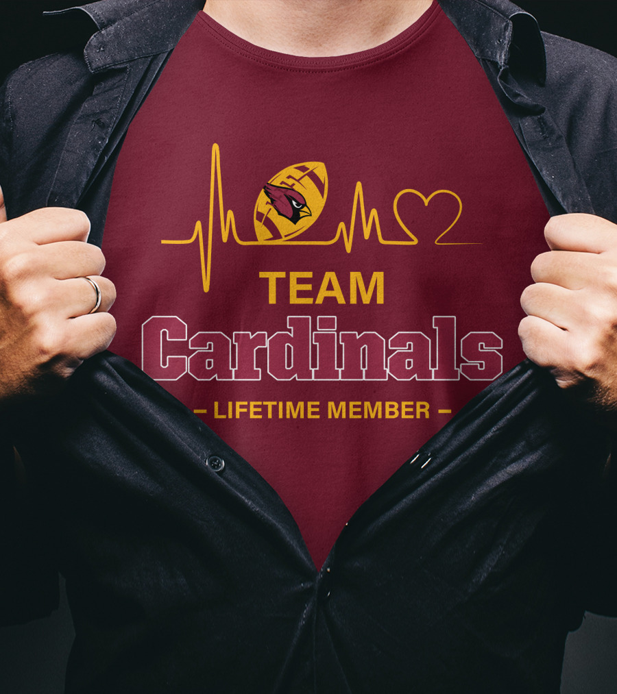 Team Cardinals Lifetime Member T-Shirt