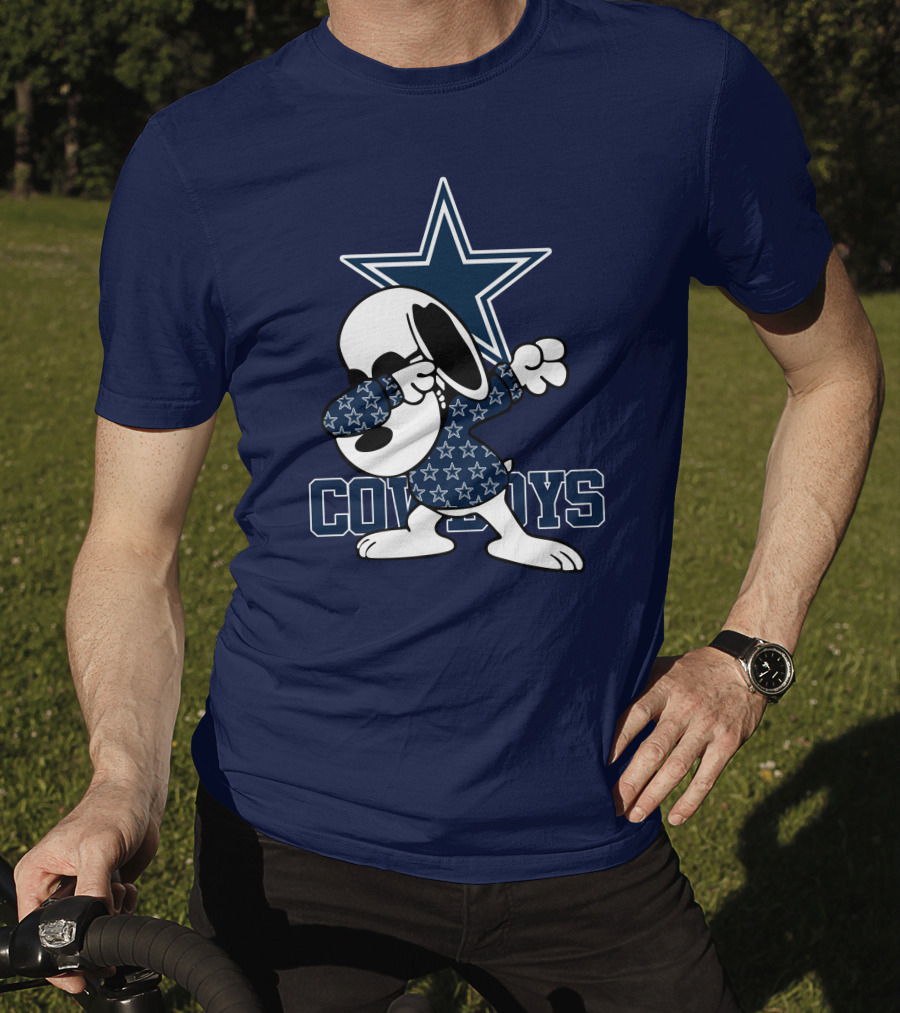 Dallas Cowboys Snoopy Dabbing Star T-Shirt