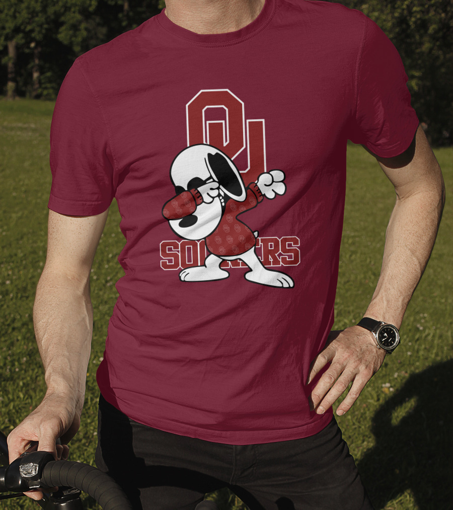 OU Sooners Snoopy Dabbing T-Shirt