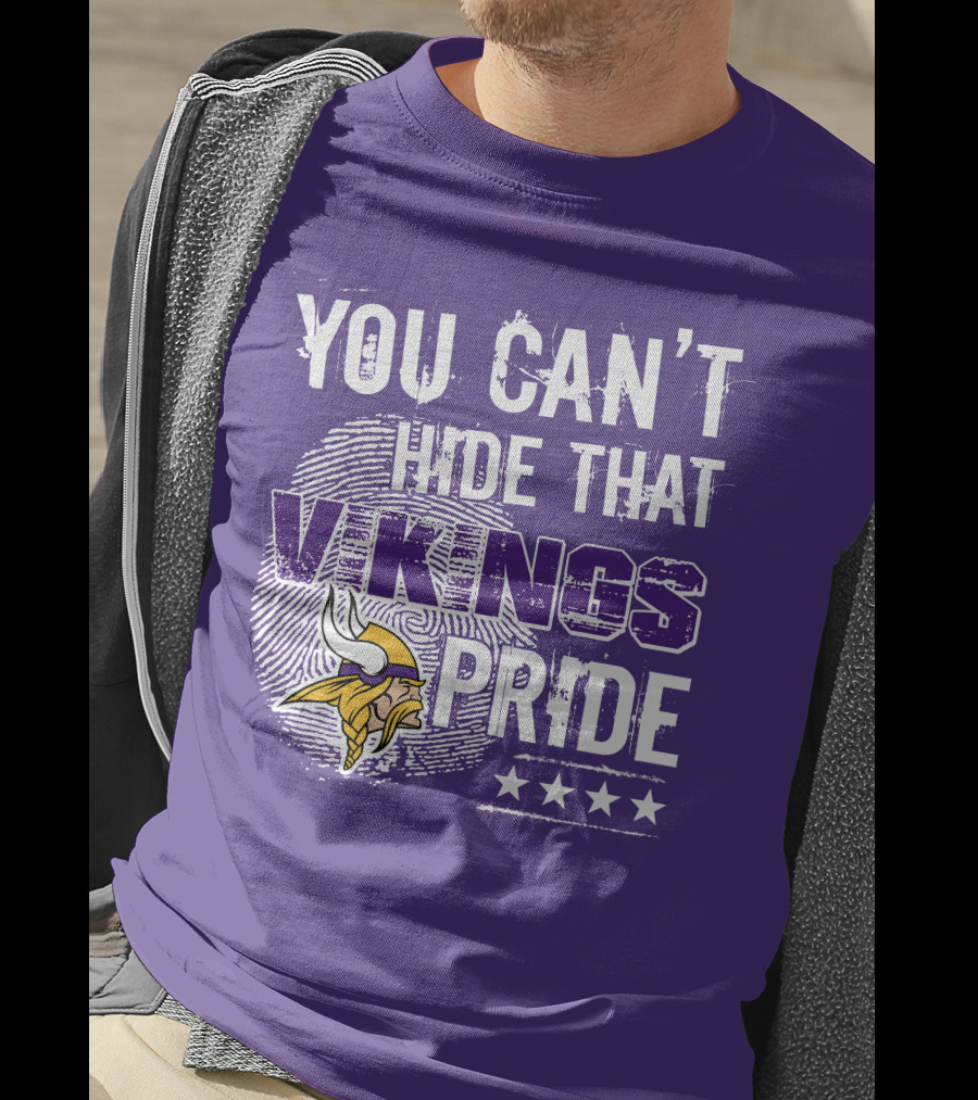 You Can't Hide That Vikings Pride With Iconic Minnesota T-Shirt