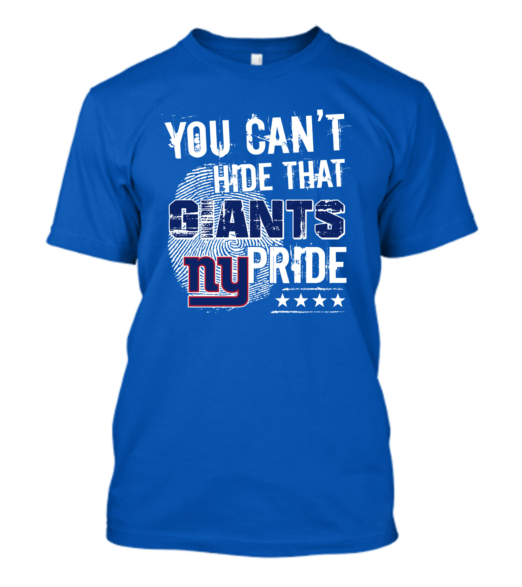 You Can't Hide That New York Giants Pride Ny Logo Stars T-Shirt