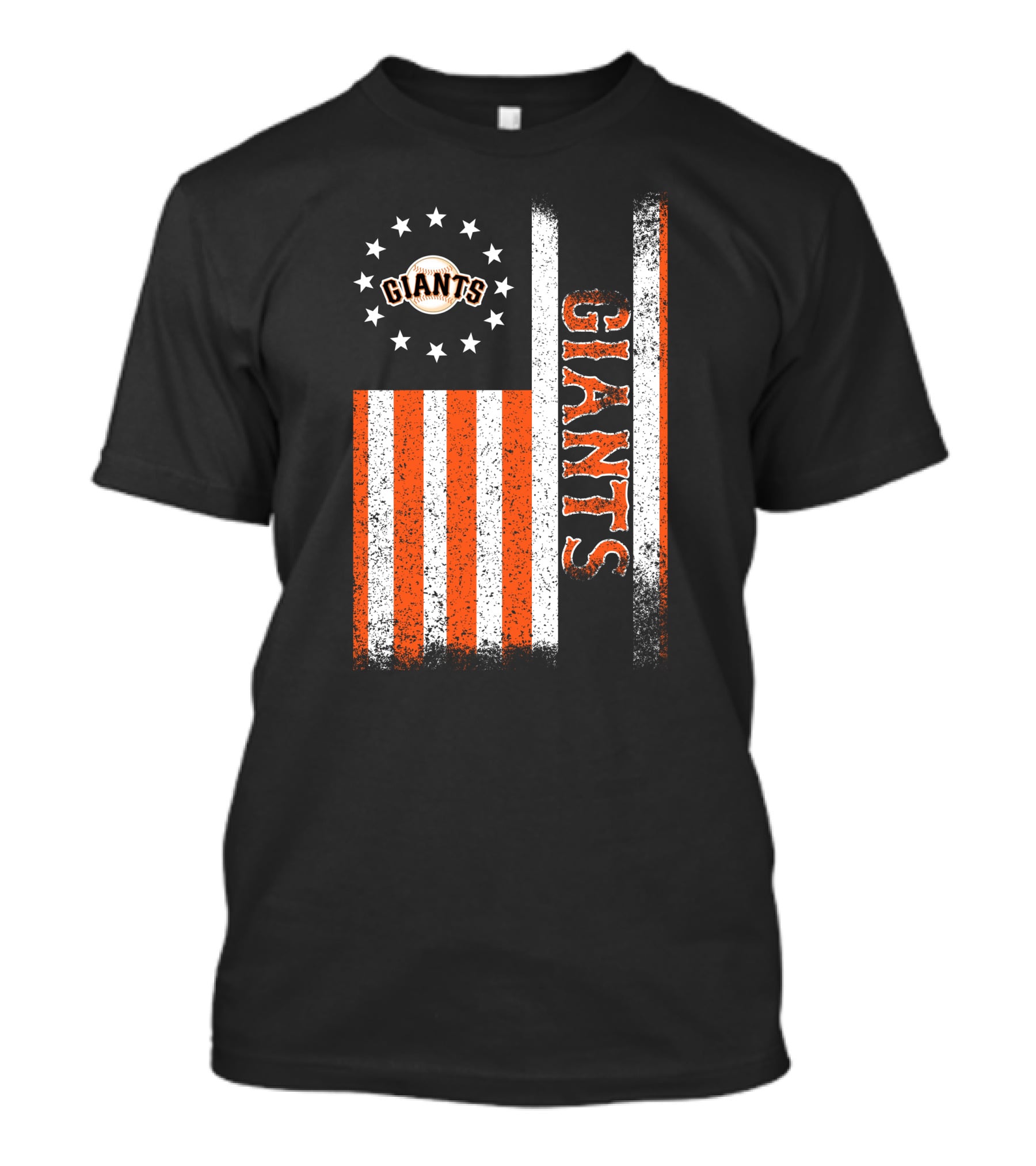 San Francisco Giants American Flag Themed Giants Stars And Stripes T-Shirt