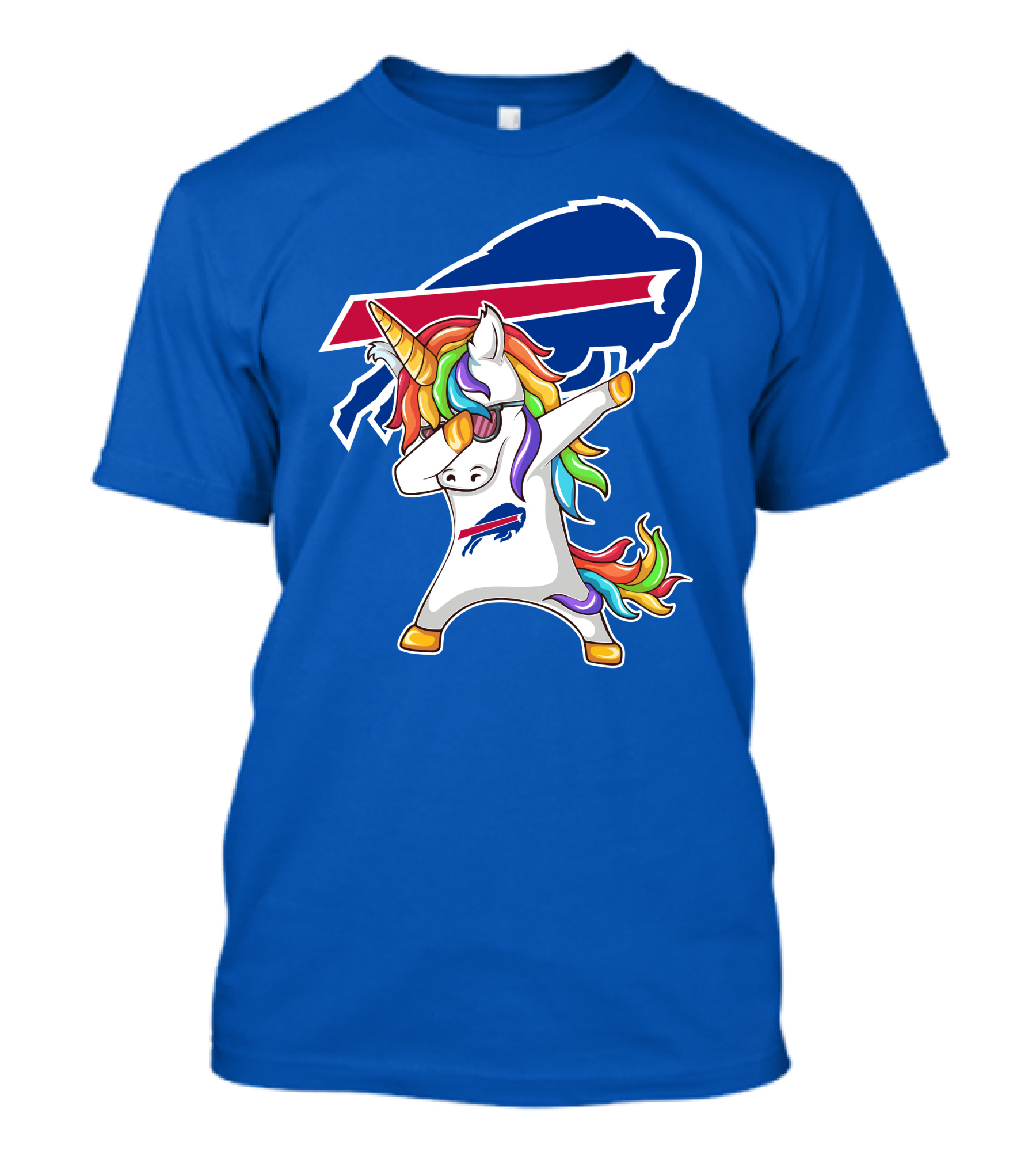 Buffalo Bills Unicorn Dabbing NFL Fan T-Shirt