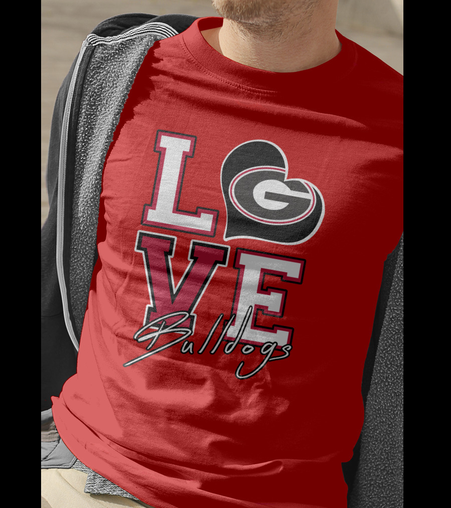 LOVE Georgia Bulldogs T-Shirt