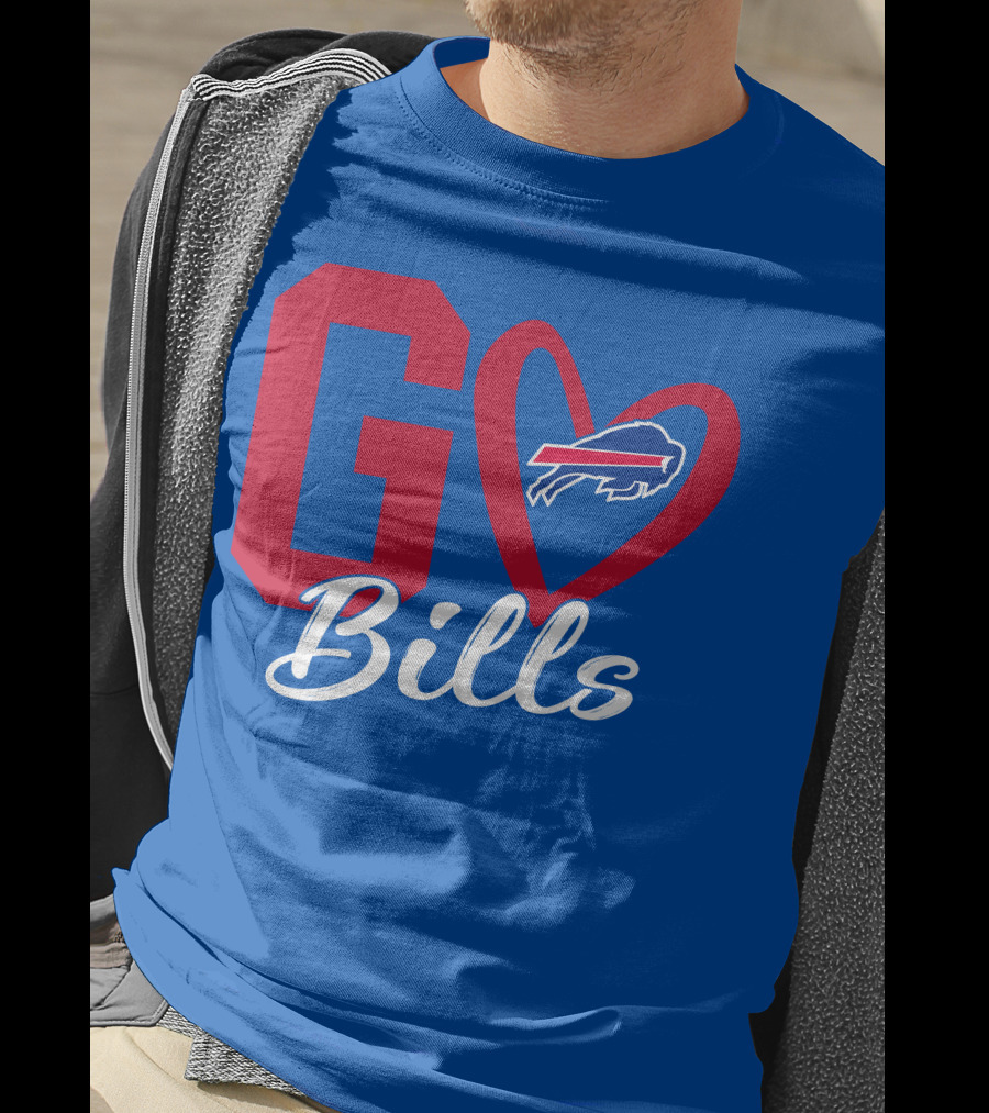 Go Bills Love Buffalo Bills T-Shirt