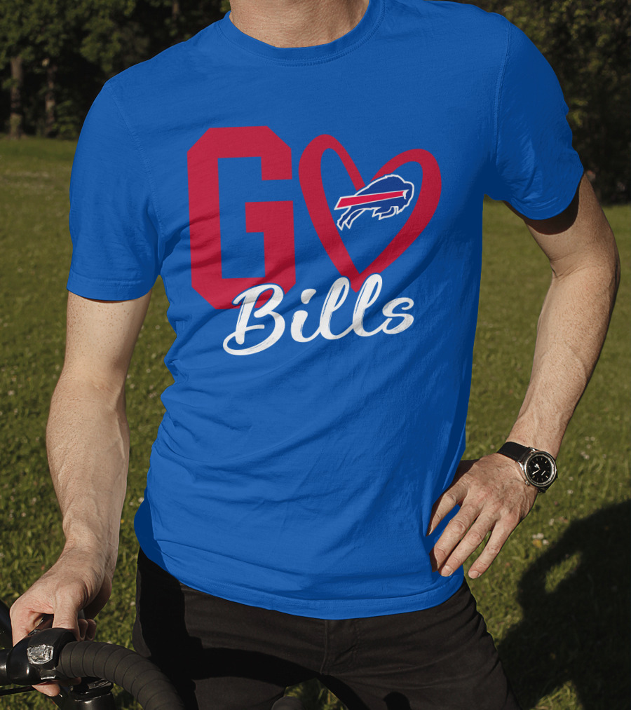 Go Bills Love Buffalo Bills T-Shirt