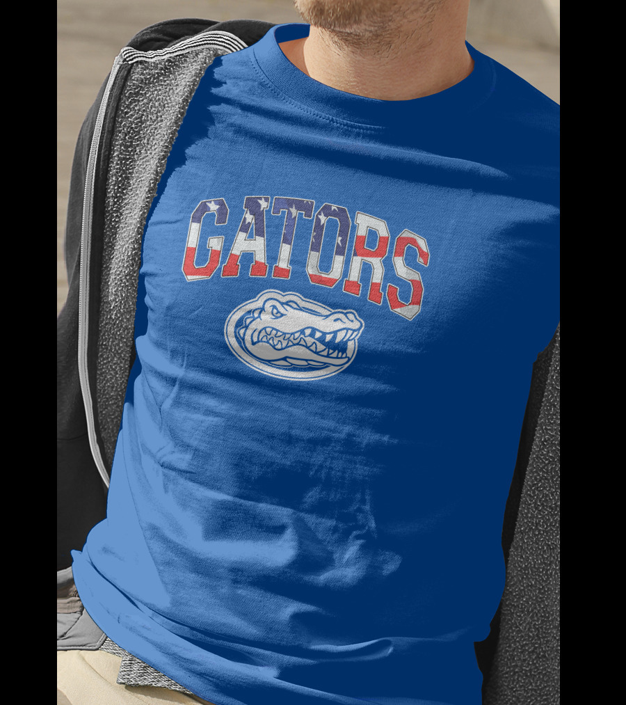 Gators American Flag T-Shirt